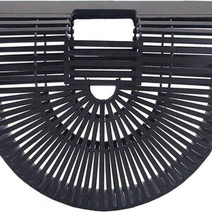 Womens Bamboo Handbag Handmade Large Tote Beach Bag